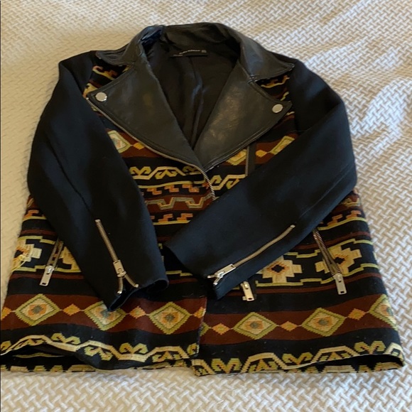 Zara Moto jacket. Size small. - Picture 1 of 6